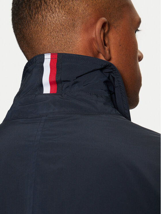 Tommy Hilfiger Tommy Hilfiger Übergangsmantel MW0MW37651 Dunkelblau Regular Fit