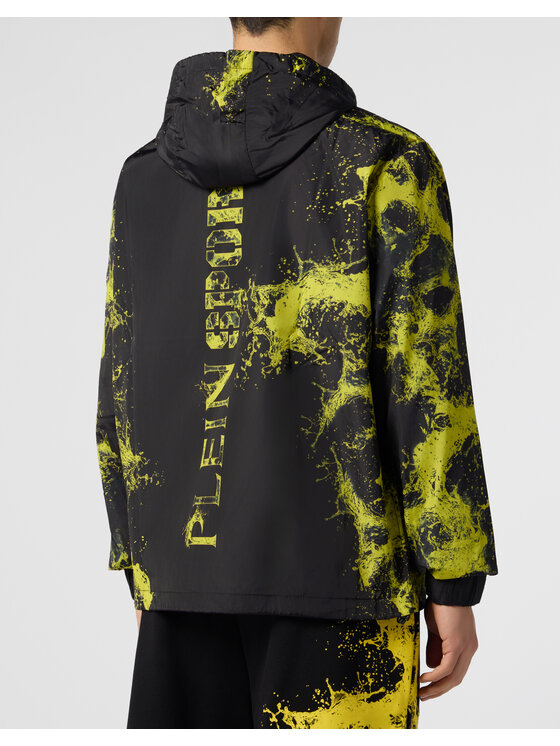 Plein Sport Plein Sport Giacca a vento 28349 Nero Regular Fit