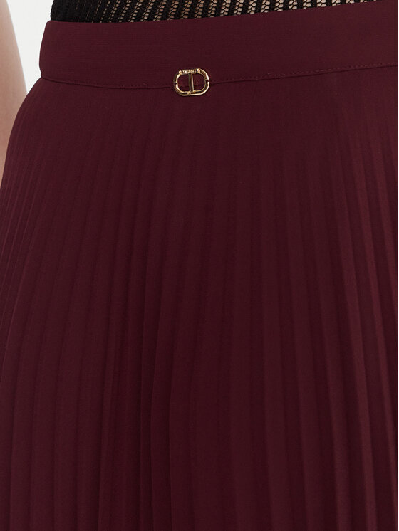 TWINSET TWINSET Maksi sijonas 252TP2642 Violetinė Regular Fit