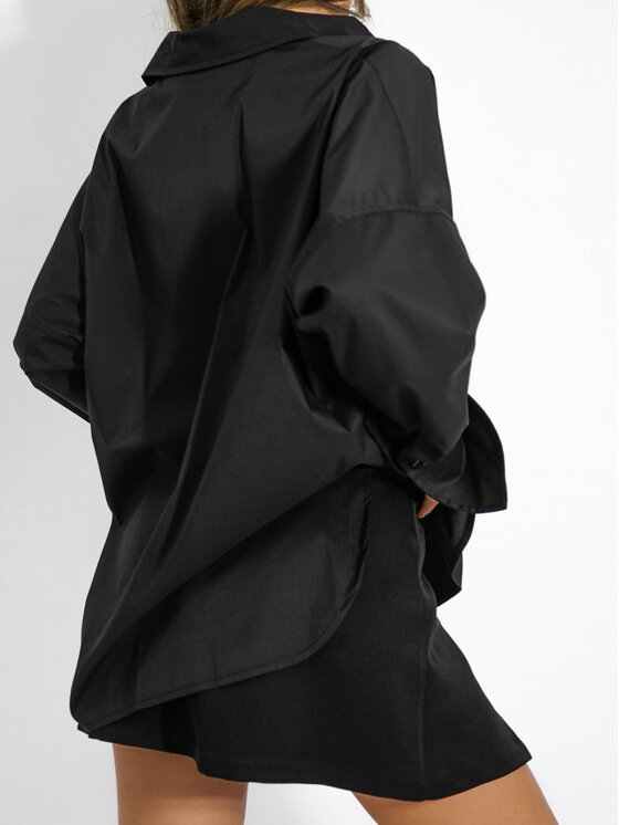 LilaLou LilaLou Koszula Chiara Czarny Oversize