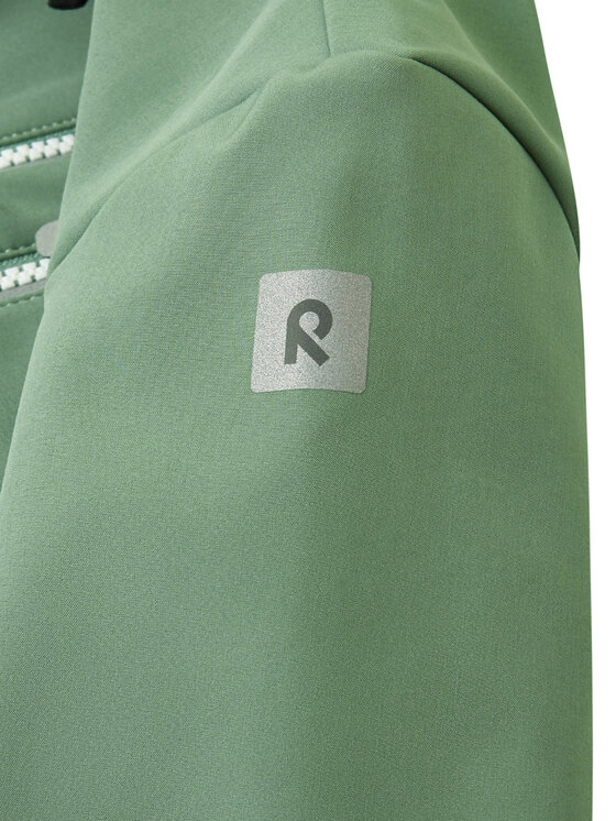 Reima Reima Softshell kombinezon Nurmes 5100007B Zelena Regular Fit