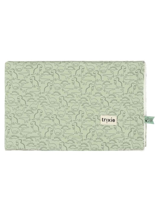 Kocyk dziecięcy Trixie Baby, Koc niemowlęcy polarowy 75x100 cm - Daring Dino