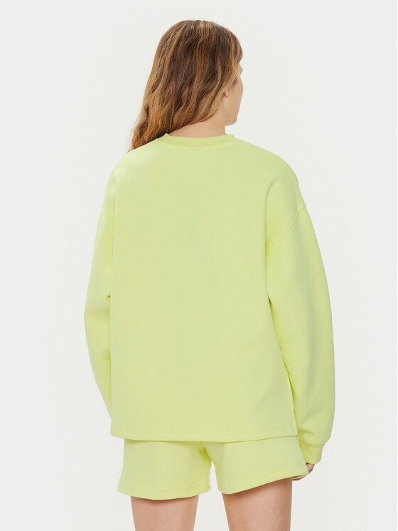 New Balance New Balance Sweatshirt Hyper Density WT41556 Grün Relaxed Fit