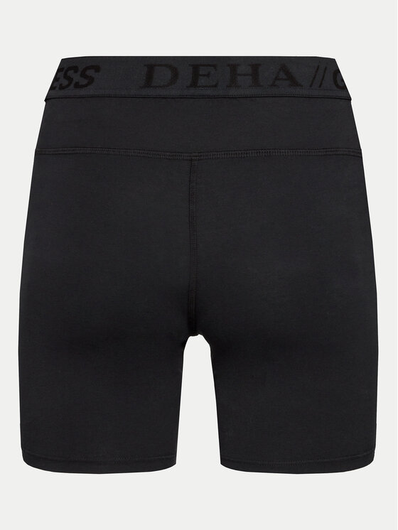 Deha Deha Szorty sportowe A00115 Czarny Skinny Fit