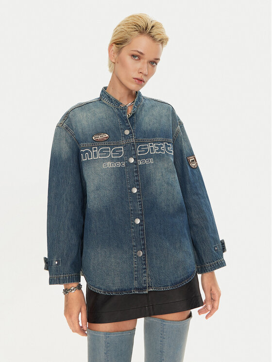 Miss Sixty Miss Sixty Geacă de blugi 6L3XJ5180000 Albastru Regular Fit