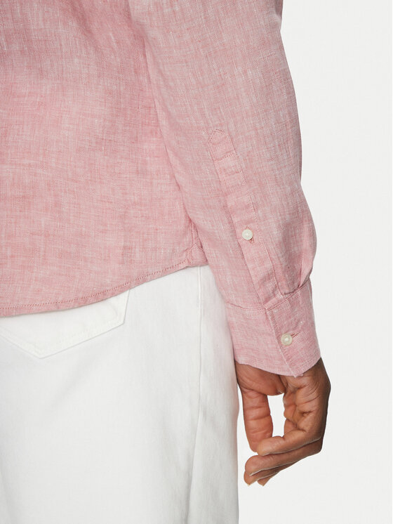 Michael Kors Michael Kors Hemd CS4400H4YT Rosa Relaxed Fit