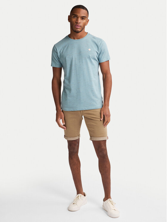 Petrol Industries Petrol Industries Džínsové šortky M-ROS-SHO005 Biela Slim Fit