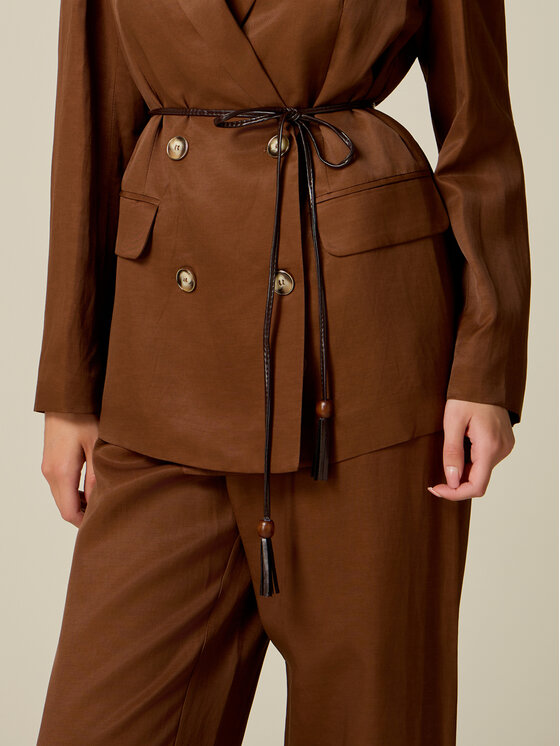 Oltre Oltre Giacca da abito R000J000302N032 Marrone Regular Fit