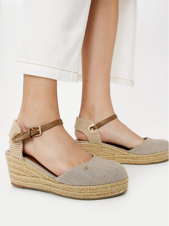 Wrangler Wrangler Espadrillid Bela Women Semi Wedge 20241055 Pruun