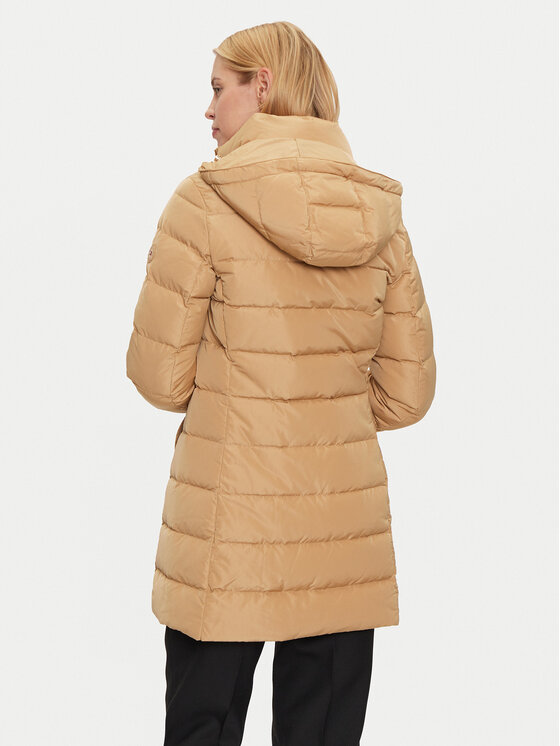 Tommy Hilfiger Tommy Hilfiger Vatovaná bunda Heritage WW0WW43234 Béžová Regular Fit