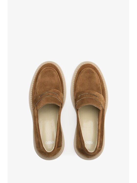 Estro Estro Μοκασίνια ER00112947 Καφέ