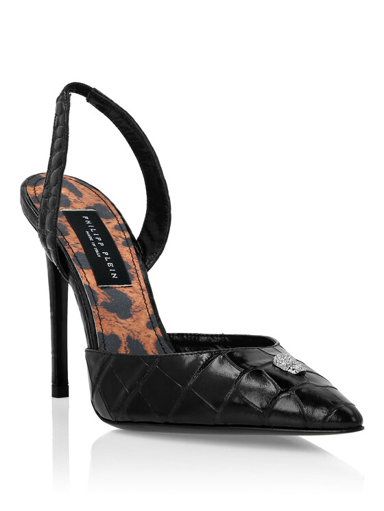 PHILIPP PLEIN PHILIPP PLEIN Czółenka 9399 Czarny