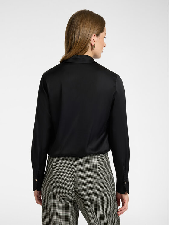Elena Mirò Elena Mirò Koszula 5127P300366N033 Czarny Regular Fit