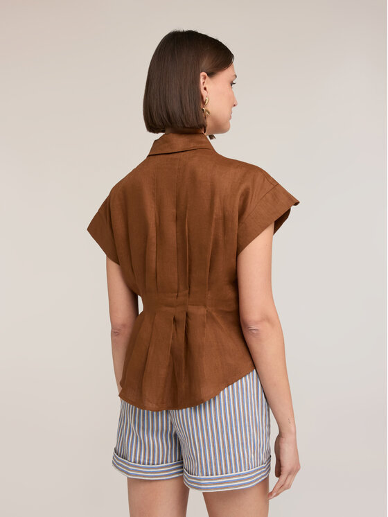 Motivi Motivi Camicia 5227W000520N022 Marrone Regular Fit