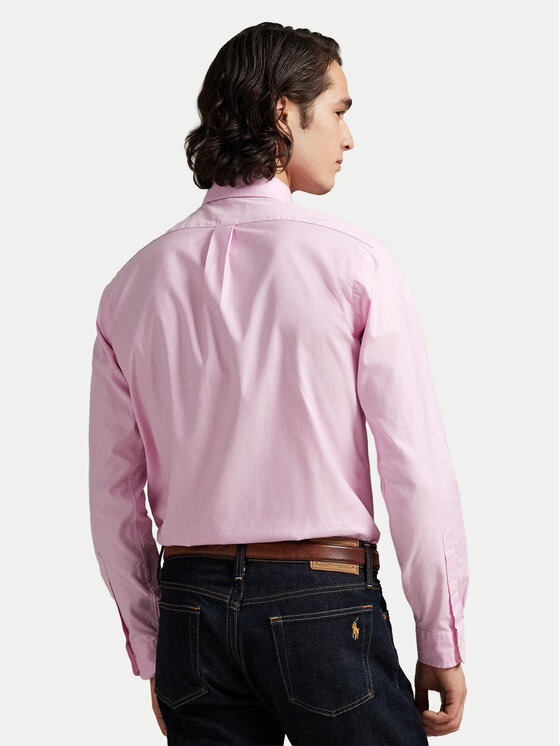 Polo Ralph Lauren Polo Ralph Lauren Риза 710P06688003 Розов Custom Fit