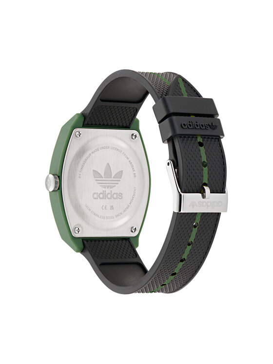 adidas adidas Zegarek Project Two AOST25036 Zielony