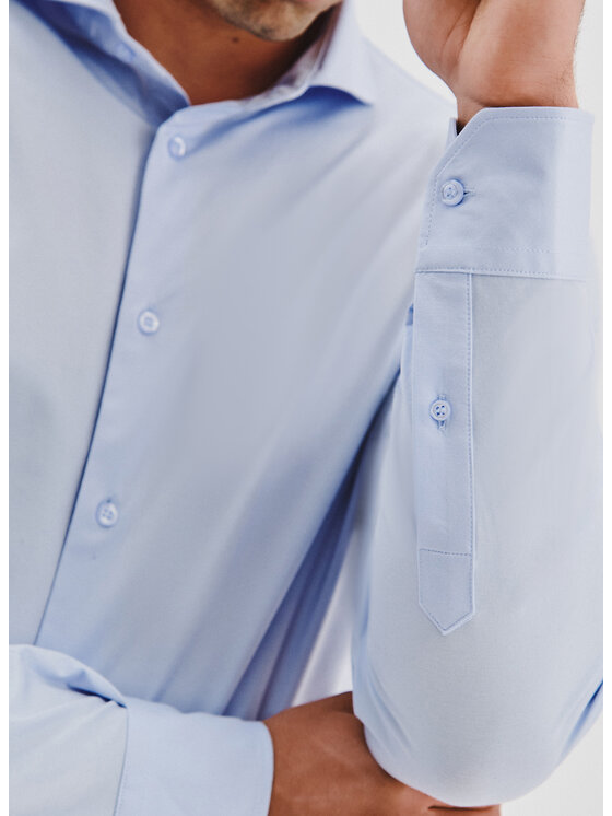 Pako Lorente Pako Lorente Koszula P25WF-1X-025 Niebieski Classic Fit