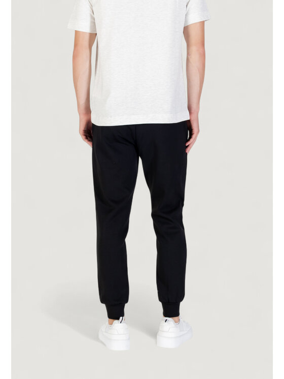 Antony Morato Antony Morato Pantaloni da tuta CARROT FIT WITH LOGOED METAL BADGE Nero Carrot Fit
