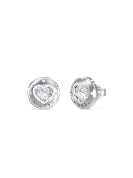 Guess Guess Naušnice JUBE03349JW-RH Stříbrná