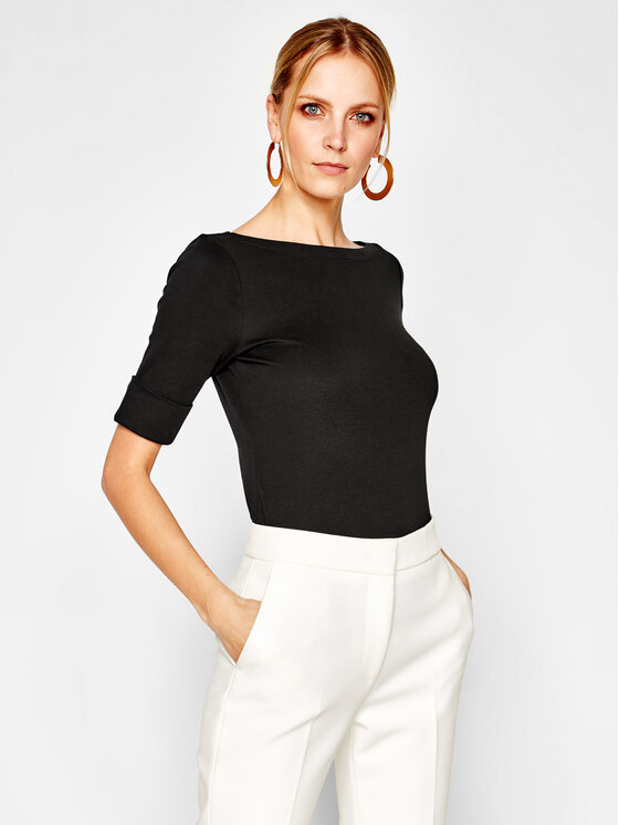 Lauren Ralph Lauren Halenka Brs-Knits 200654963 Černá Regular Fit