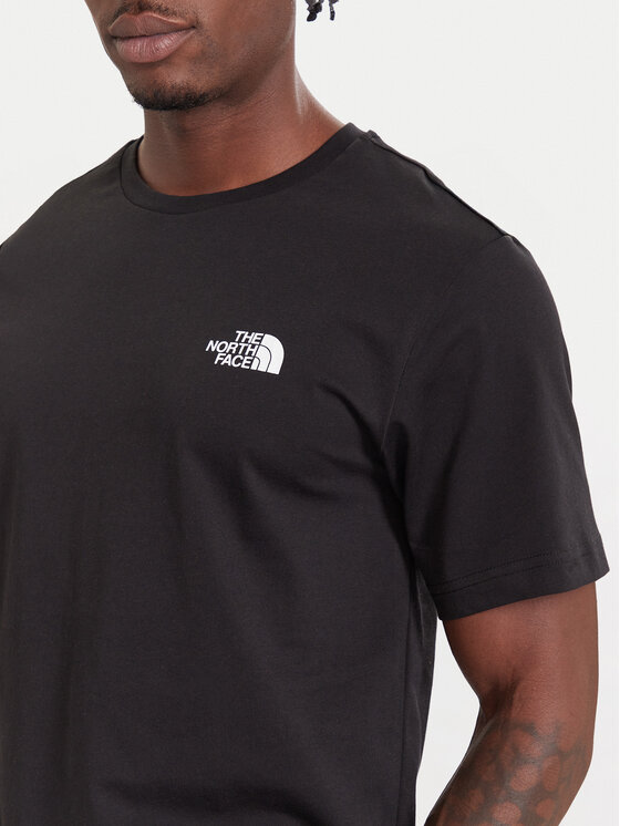 The North Face The North Face T-krekls NSE Box Raku Horse Infill NF0A8EGU Melns Regular Fit