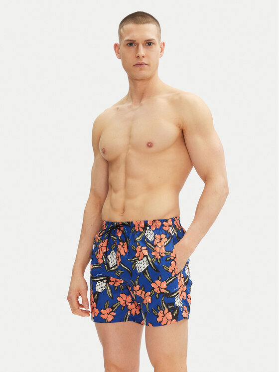 BOSS BOSS Plaukimo šortai Piranha 50508844 Mėlyna Regular Fit