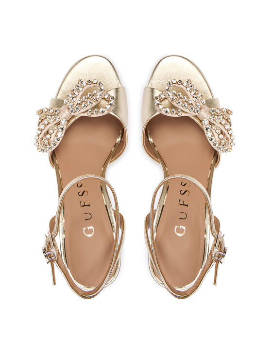 Guess Guess Sandale FLFCR2 LEA03 Zlatna