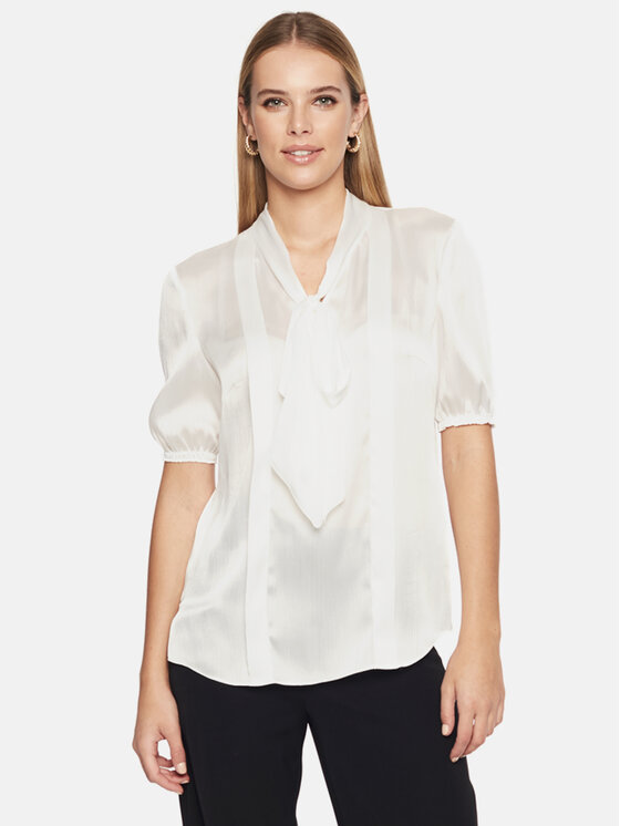 L’AF L’AF Bluzka Zorin Biały Regular Fit