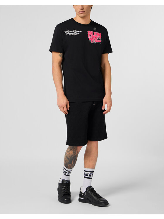 PHILIPP PLEIN PHILIPP PLEIN T-Shirt 30550 Czarny Regular Fit