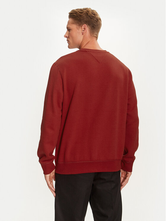 Tommy Hilfiger Tommy Hilfiger Felpa Essential MW0MW37232 Rosso Regular Fit