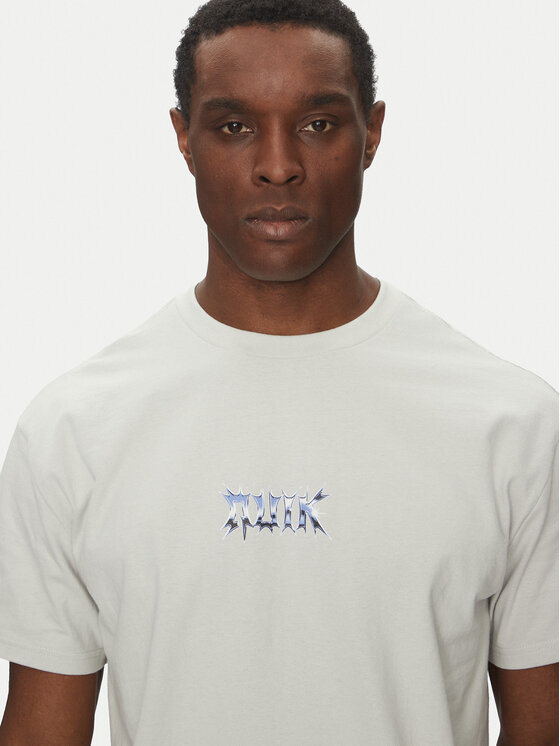 Quiksilver Quiksilver Majica EQYZT08016 Siva Relaxed Fit