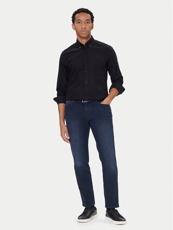 BOSS BOSS Koszula H-Roan 50544917 Czarny Slim Fit
