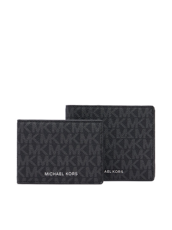 MICHAEL Michael Kors MICHAEL Michael Kors Πορτοφόλι Harrison 39F9LGYF2B Μαύρο