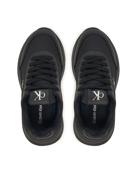 Calvin Klein Calvin Klein Laisvalaikio batai Low Cut Lace Up V3A9-83105-1695 S Juoda