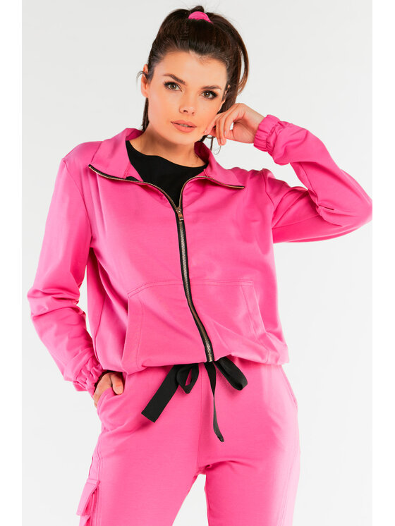 Infinite You Infinite You Bluza M246 Fioletowy Basic Fit