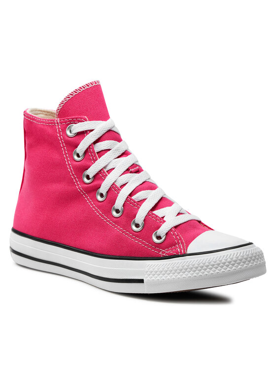 Converse Converse Trampki Chuck Taylor All Star Hi A08136C Różowy