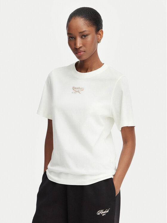 Reebok Tricou Nikolina RK25708CCW Crem Regular Fit