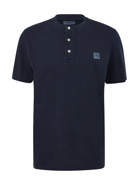 s.Oliver T-Shirt 2133166 Dunkelblau Regular Fit | Modivo.de