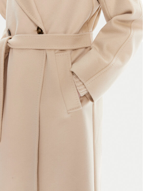 Weekend Max Mara Weekend Max Mara Вовняне пальто Resina 2525016031 Бежевий Regular Fit