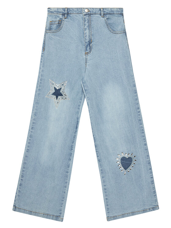 Original Marines Original Marines Jeans DFP5030YF Blau Wide Leg