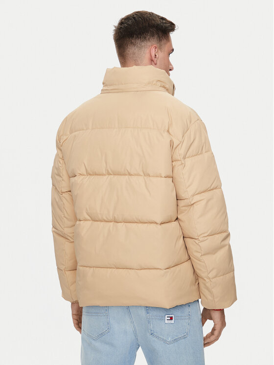 Tommy Jeans Tommy Jeans Зимно яке Essential DM0DM18487 Бежов Regular Fit