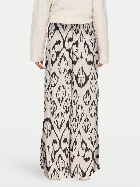 JDY JDY Medžiaginės kelnės Bree 15320106 Smėlio Wide Leg