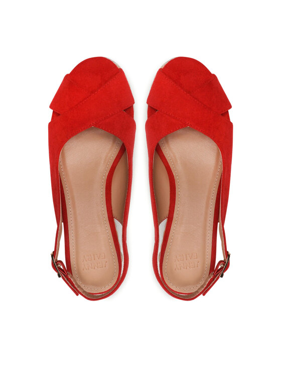 Jenny Fairy Jenny Fairy Espadrilles TS5249-01 Piros