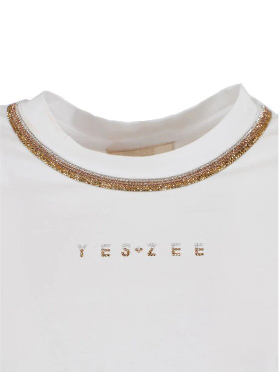 Yes Zee Yes Zee Maglione Maglia donna Bianco Regular Fit