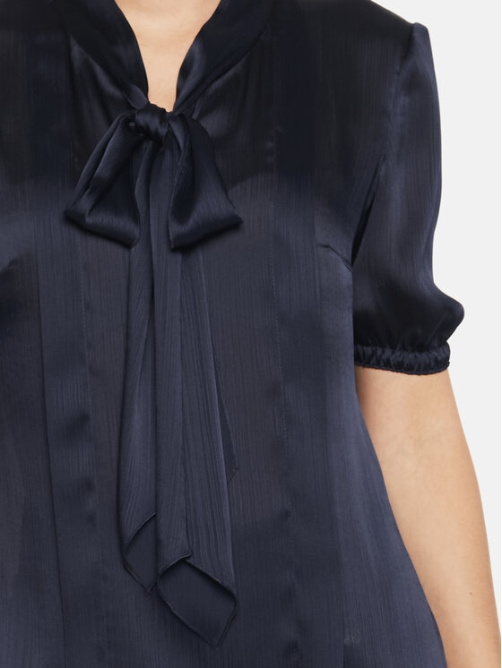 L’AF L’AF Bluzka Zorin Granatowy Regular Fit