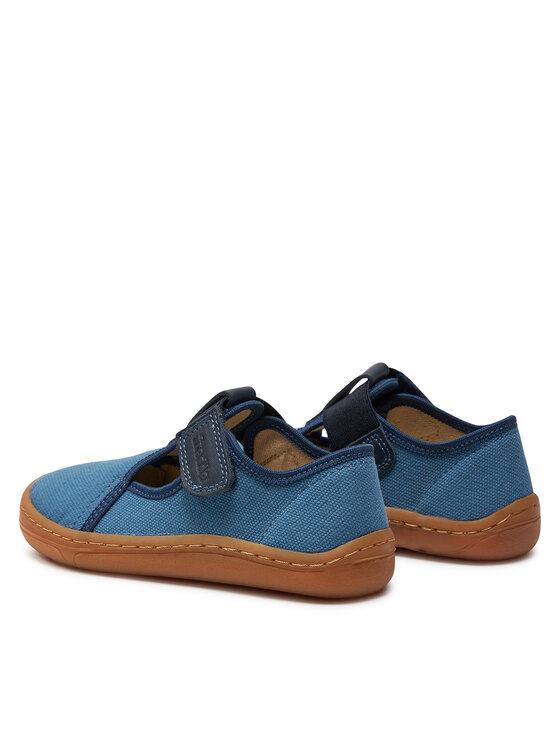 Froddo Froddo Tenisky Barefoot Canvas T G1700380-1 S Modrá