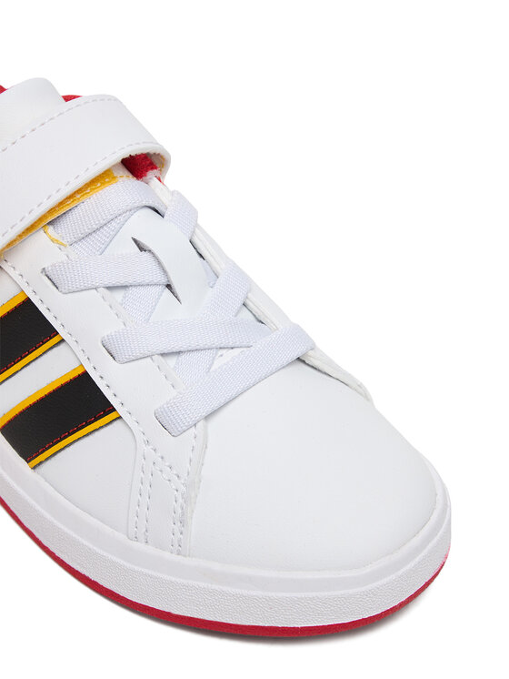 adidas adidas Sneakersy Grand Court Mickey El K JQ8067 Biały