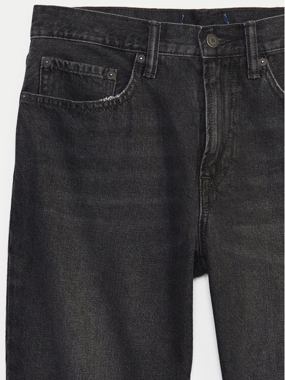Gap Gap Jeans kratke hlače 708330-00 Siva Straight Fit
