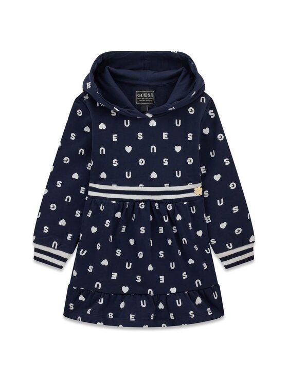 Guess Kids Guess Kids Sukienka codzienna 184850 Niebieski Classic Fit