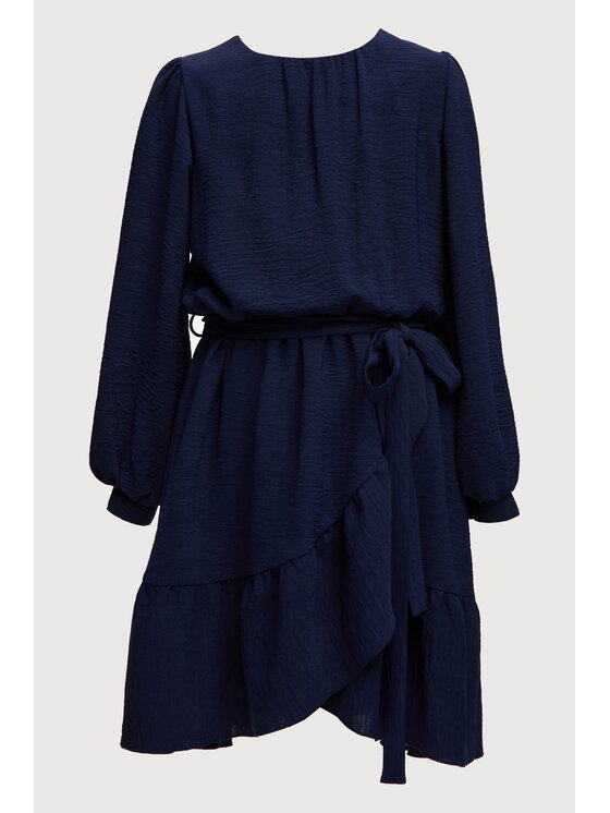 SLY SLY Sukienka 5S-204B Granatowy Comfortable Fit